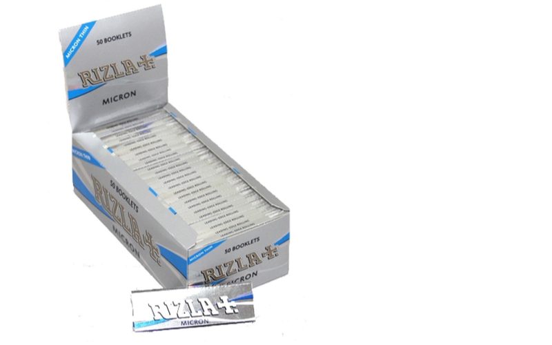 RIZLA MICRON CARTINA ULTRASOTTILE (CORTA) x50 (imposta di consumo € 9,00)