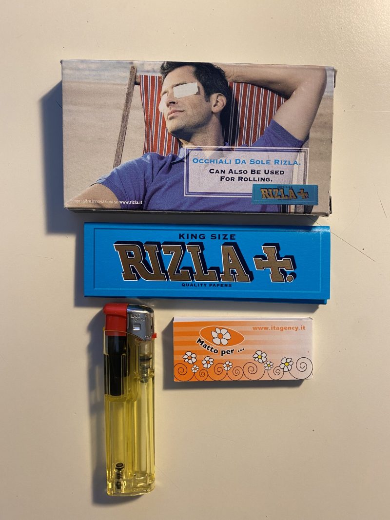 RIZLA KIT CARTINA + FILTRI + ACCENDINI (imposta di consumo € 0,2952)