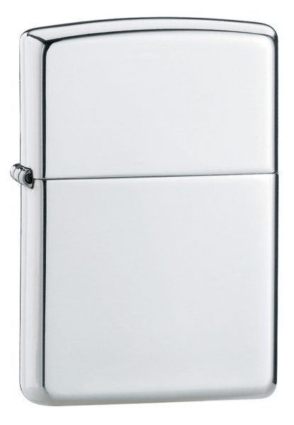 Accendino Cassa Argento Lucido Silver Sterling