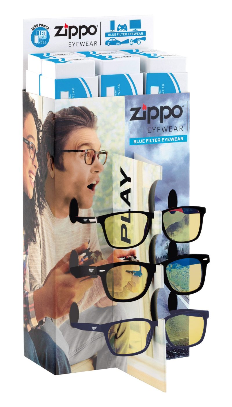 Prepack 9 Eyewear Blue Filter anti glare gamer 65 w/display