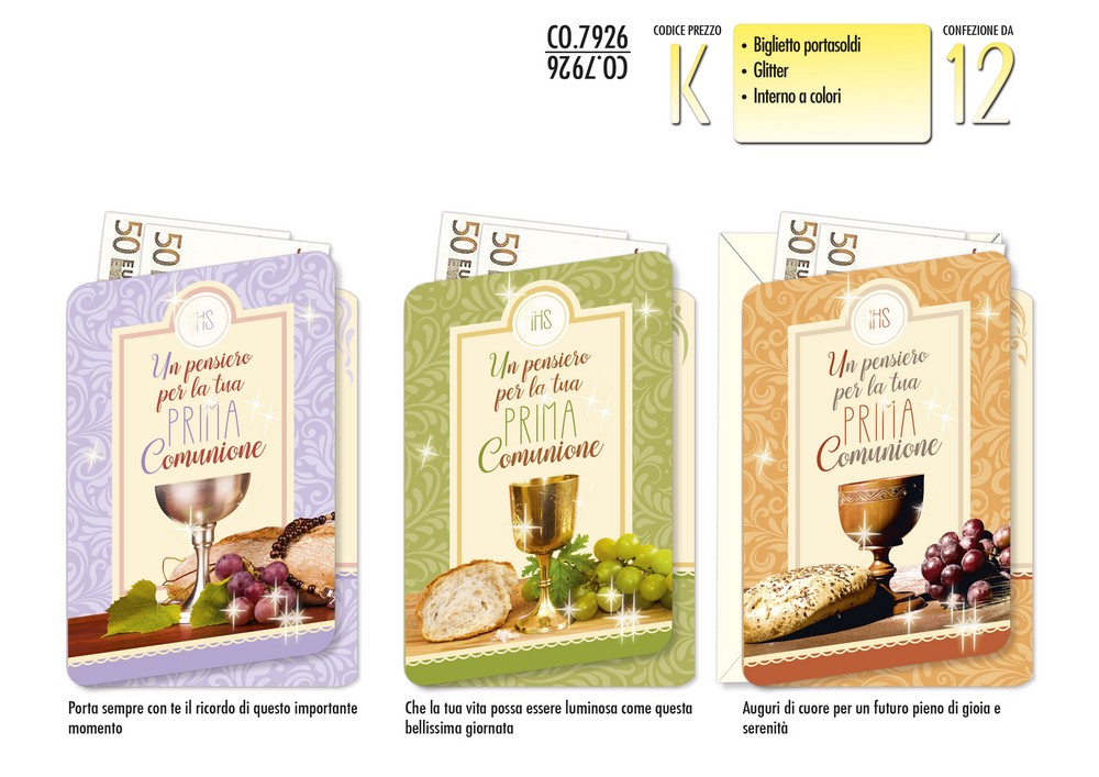 Portasoldi Comunione Fotografico