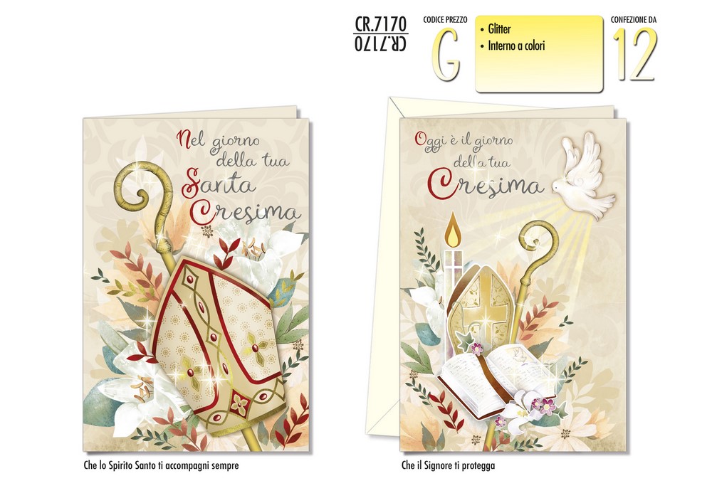 Biglietto Cresima