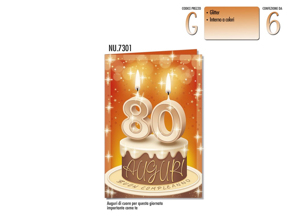 Happy Birthday Palloncini 80