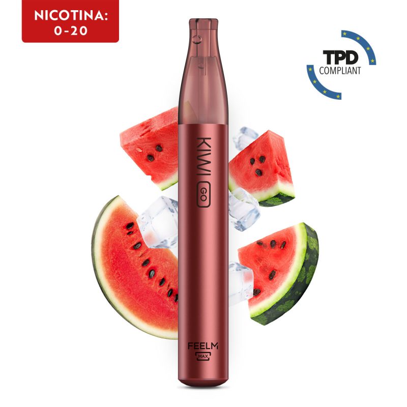 KIWI VAPOUR WATERMELON ICE 750 puff con nicotina  (imposta di consumo  0,29)