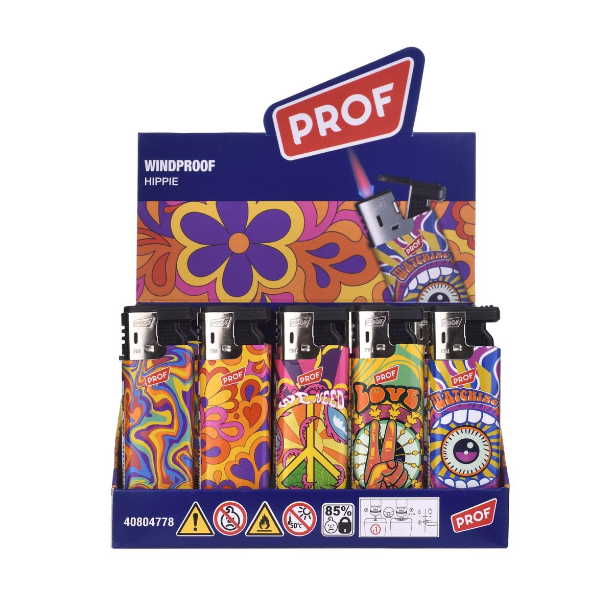 ACCENDINO PROF TURBO HIPPIE X50