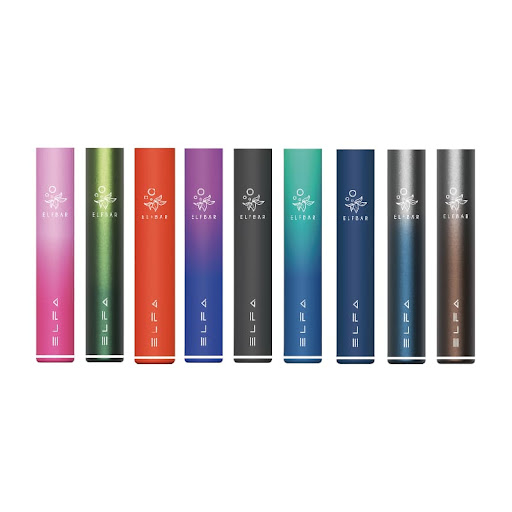 ELFBAR ELFA-kit Batteria ric.500mAH+pod- BLUE RAZZ LEMONADE