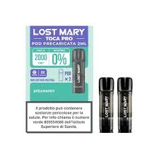 PLN016116 LOST MARY TOCA POD PRO SPEARMINT 20 NICOTINA